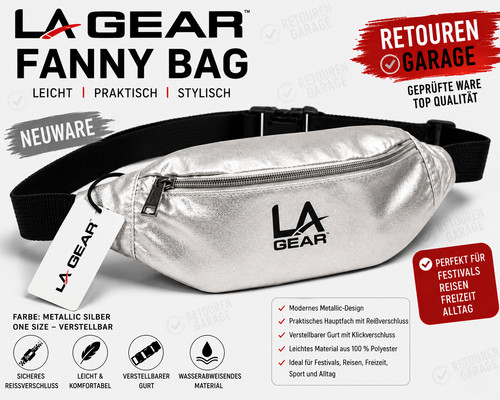 Gear bauchtasche metallic - gear,